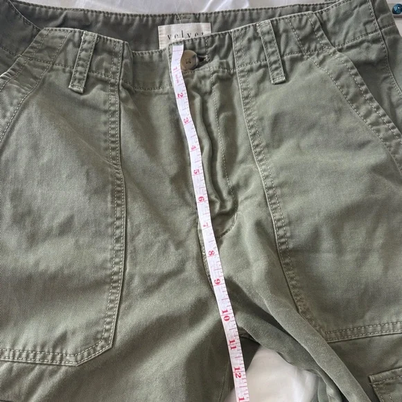 Velvet by Graham & Spencer Olive Utility Cargo Pants - Picture 5 of 5
